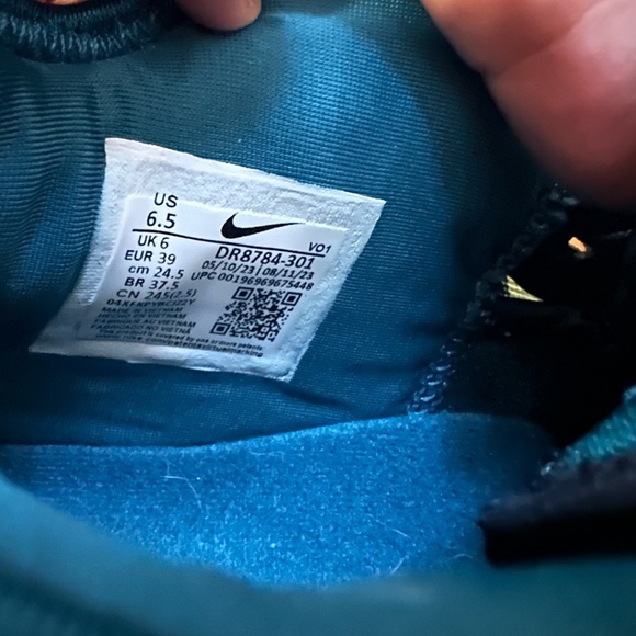 Nike Zoom LeBron NXXT Gen Geode Teal. Sz: M 6.5/ W8. In the Box. - Picture 7 of 10